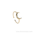 Heart Shaped Metal Silver Gold Ring Jewelry